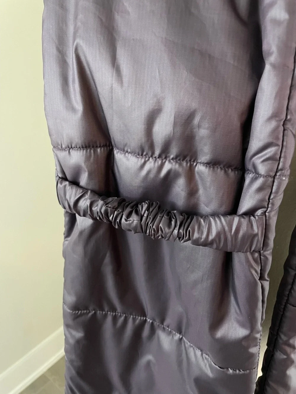 Ugg Puff Scarf Plum Packable All Weather Purple